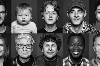 portret Het gezicht van 1018