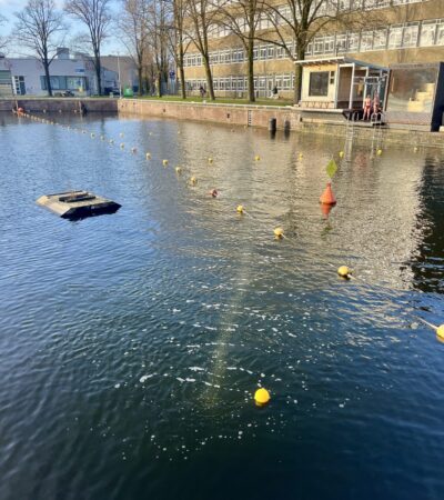Test Bubble Barrier at Marineterrein - 4