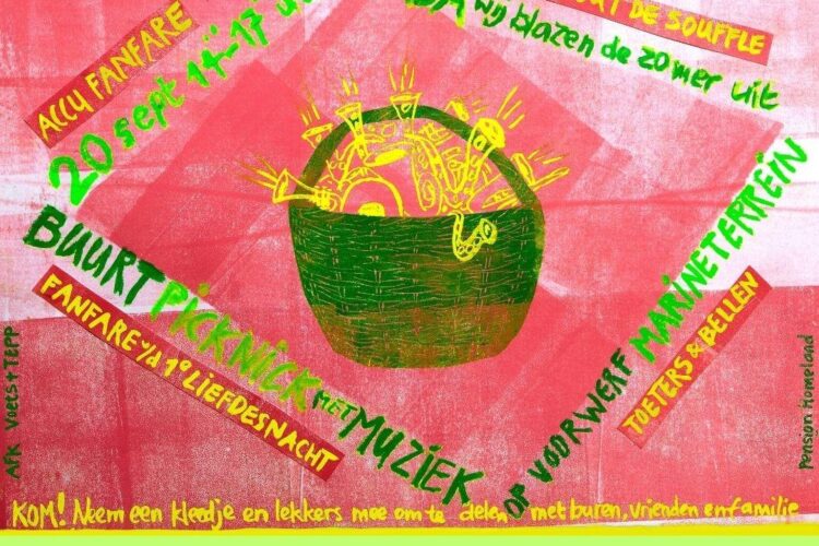 buurtpicknick toeters en bellen